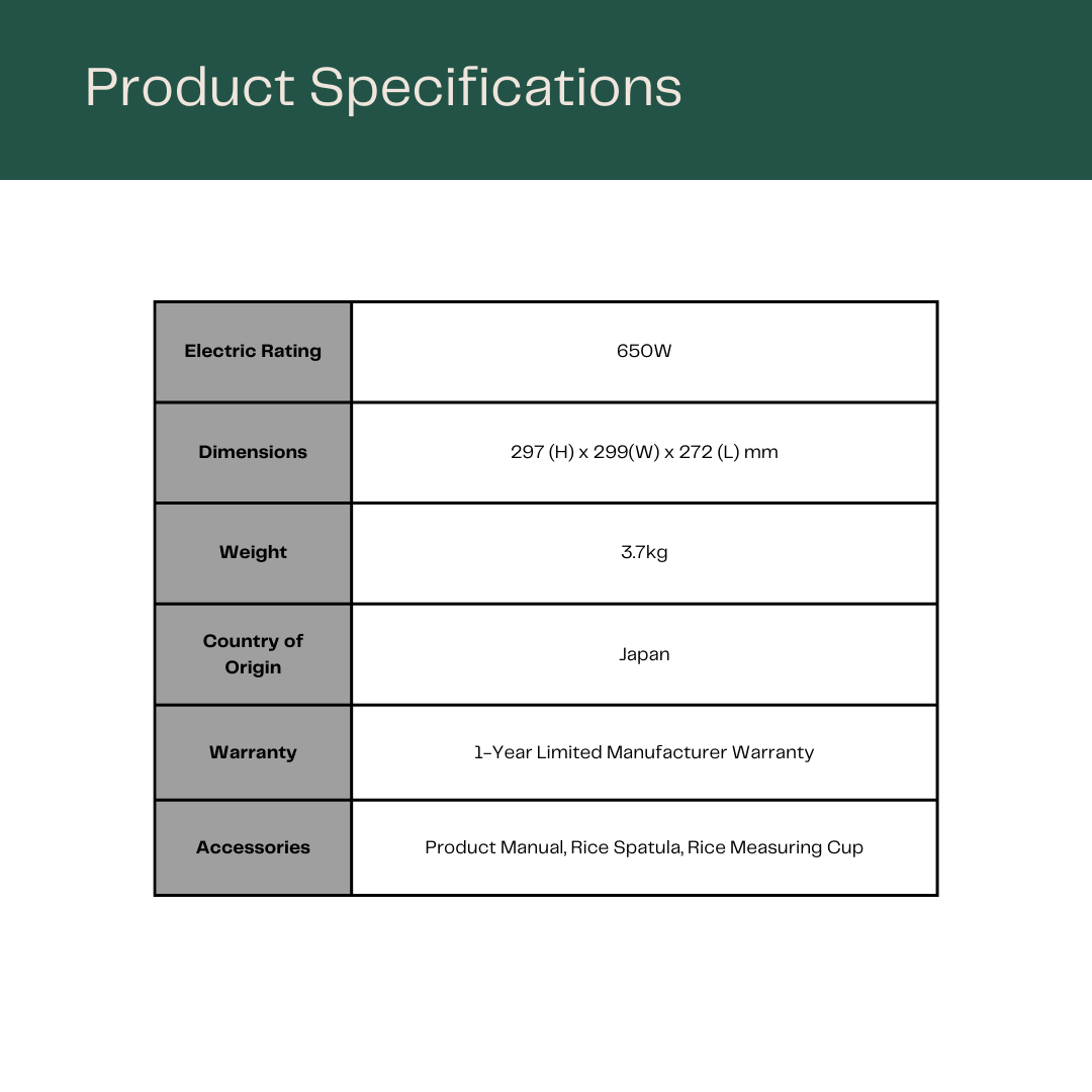 Tiger Electric Rice Cooker 10 Cup (JNP-1800) White