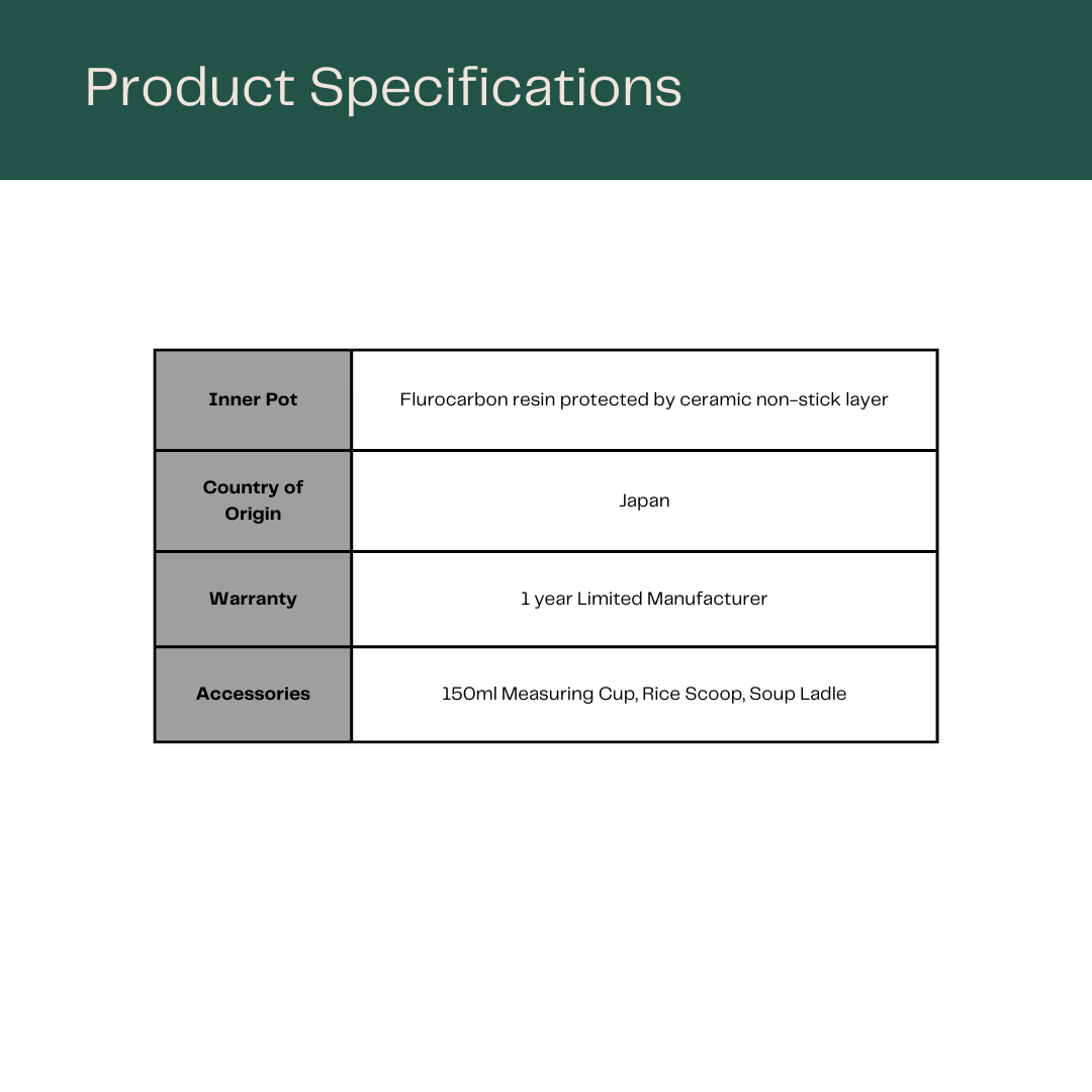 Tiger IH 10 Cup Rice Cooker (JPW-G18A)