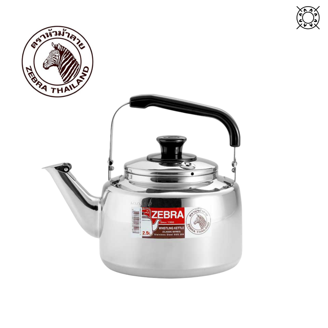 ZEBRA Stainless Steel Classic Whistling Kettle 2.5L