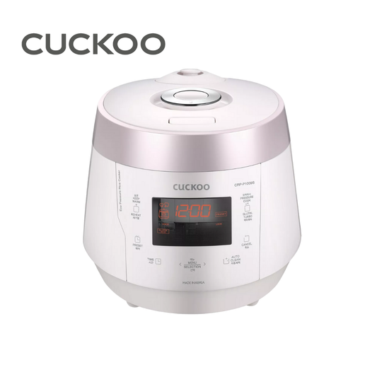 CUCKOO 10-Cup HP Pressure Rice Cooker (CRP-P1009S) White