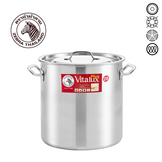 ZEBRA Vitalux Stock Pot 28 x 28cm