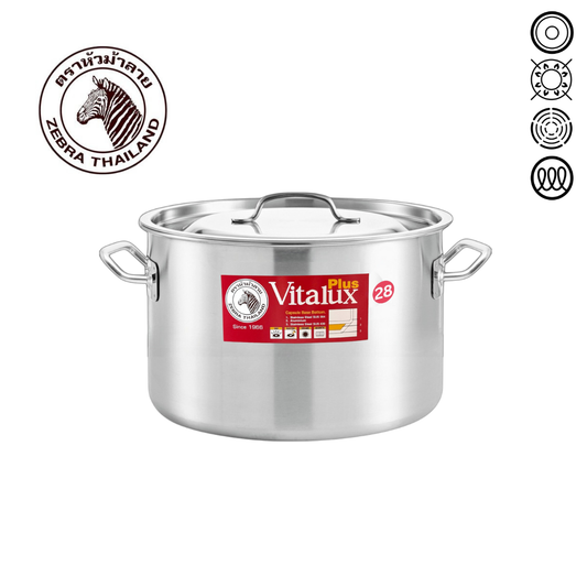 ZEBRA Vitalux Stock Pot 28 x 20cm