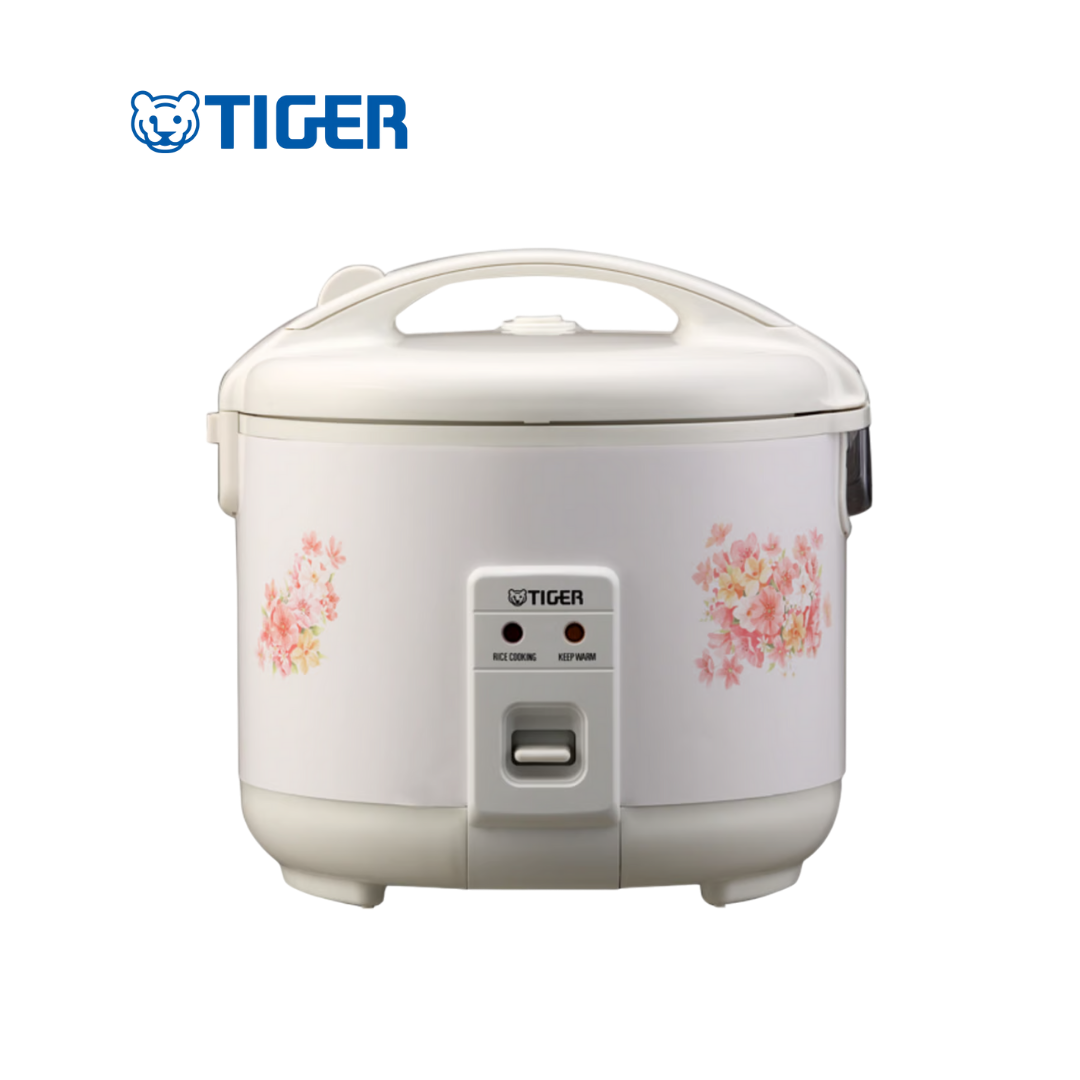 Tiger Electric Rice Cooker 10 Cup (JNP-1800) White