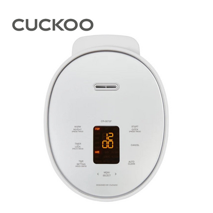 CUCKOO 6-Cup Micom Rice Cooker (CR-0675F)
