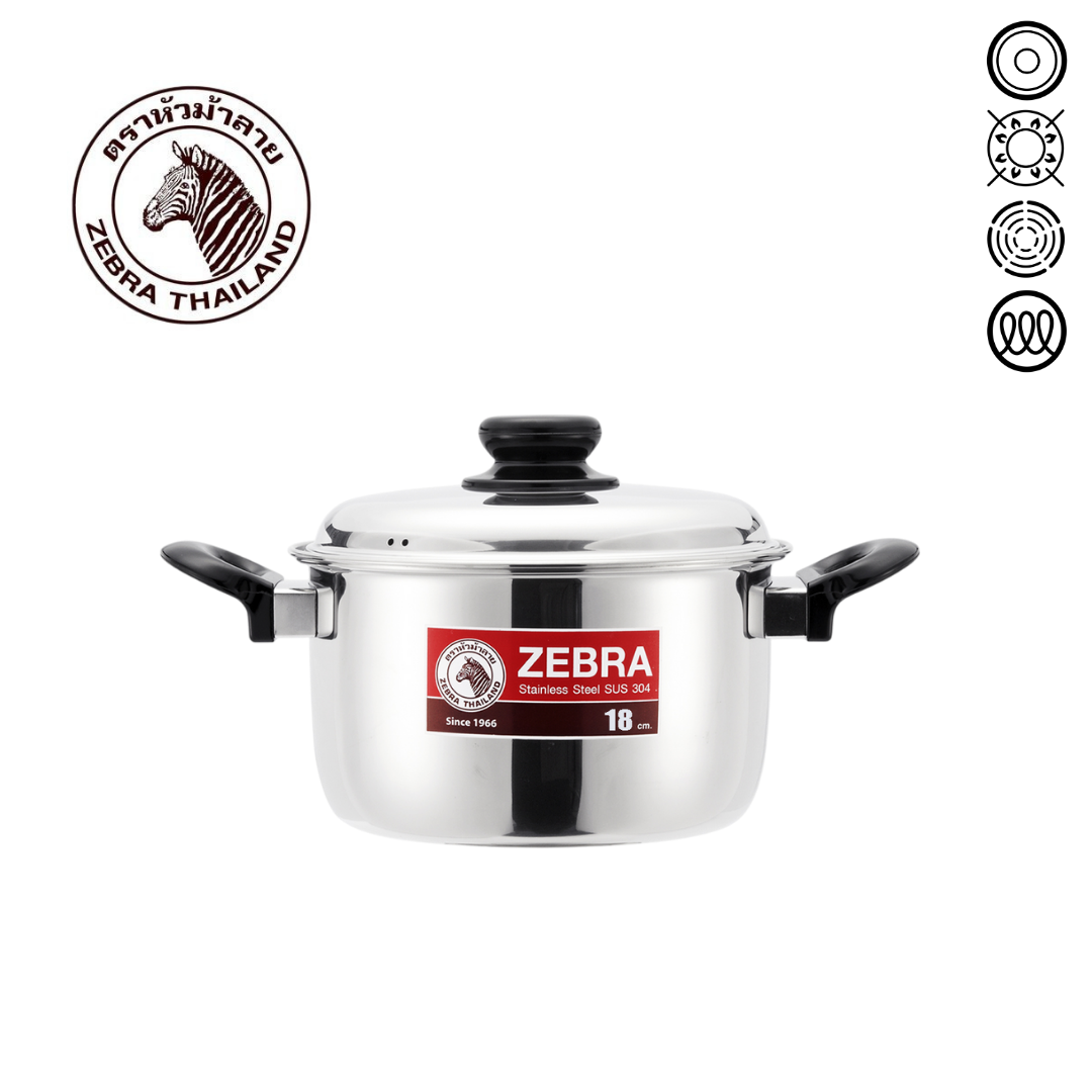 ZEBRA Stainless Merry Sauce Pot 18cm
