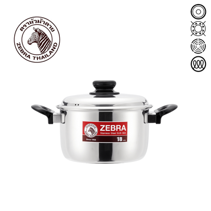 ZEBRA Stainless Merry Sauce Pot 18cm