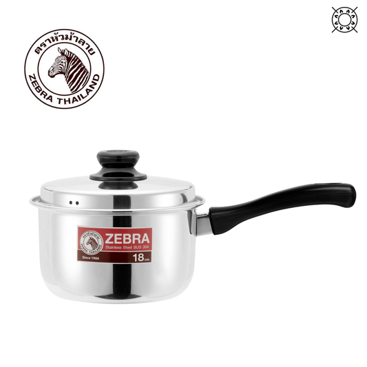 ZEBRA Carry Stainless Steel Sauce Pan 18cm